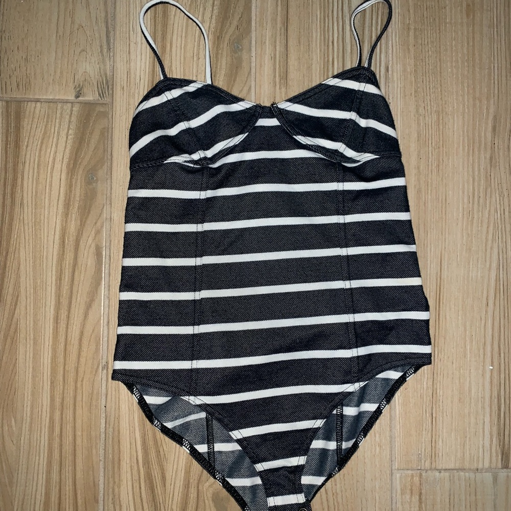 Forever 21 Stripped bodysuit